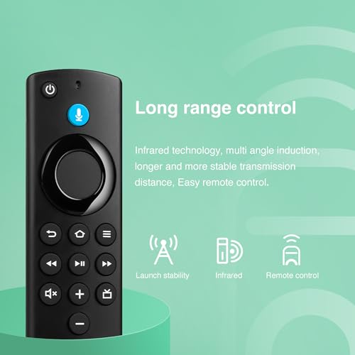 Voice Remote Control for All Firestick Smart TV Remote, Fit for TV Cube/Stick 4K Max/Stick 4K(1st/2nd Gen), FireStick (2nd/3rd Gen)/Lite/HD, Fit for Omni QLED Series, TCL/Pioneer Smart TVs — view 4