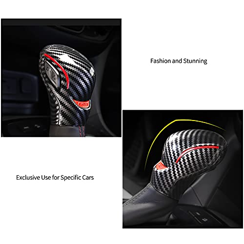 Nunumei Gear Shift Knob Cover Decorative Trim For Chevrolet Blazer 2019 2020 2021/ Trailblazer 2021 2022/ Equinox 2022 - Automatic Transmission (A-1) #TOP6