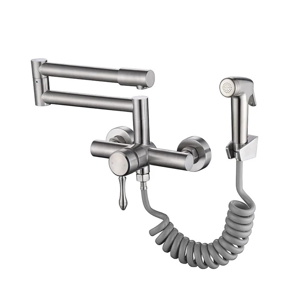 Robinet de piscine de balcon et évier pliable en acier pour optimiser vos espaces extérieurs