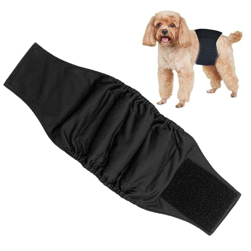 Generico Pañales para perros de talla pequeña hembra, pañales para perros femeninos lavables | Suaves y transpirables lavables para mascotas y gatitos a prueba de fugas de secado Rap