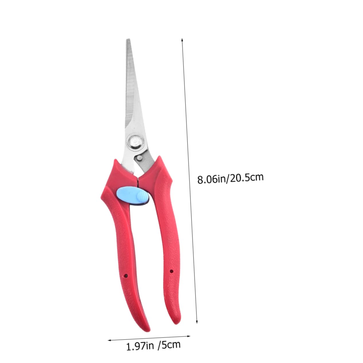 Toyvian 3 Stück Ergonomische Obstschneider für Präzises Trimmen Hochwertige Pflanzenschneider mit Rutschfesten Griffen für Gartenarbeiten