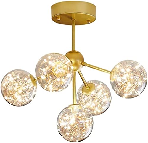 Luminaire de plafond pour enfants et salon | Suspension design étoile