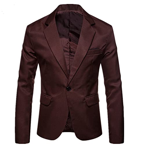 ANBID Terno profissional masculino pequeno terno casamento melhor homem casaco casaco casaco masculi