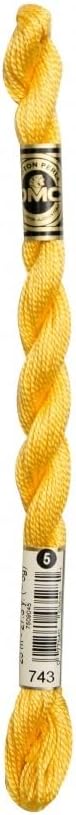 DMC Hilo Perle Algodón Tamaño 3 743 - Cada