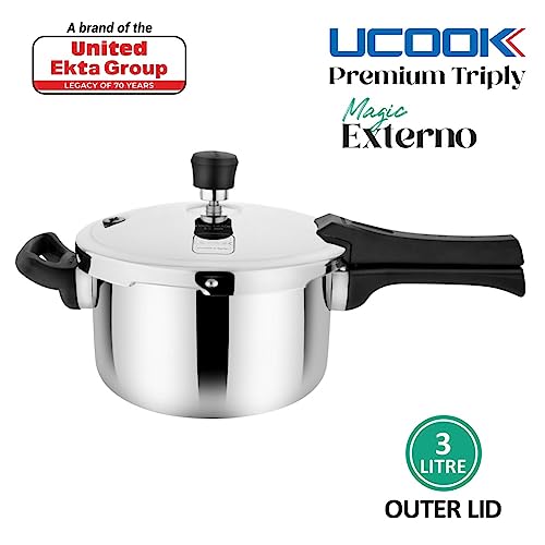 Olla a presión Acero inoxidable 3 L UCOOK miniatura 2