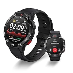 Mibro GS Pro Reloj Inteligente Hombre para Correr ...: [ Pantalla grande más nítida ] El reloj inteligente utiliza una gran pantalla AMOLED de 1,43 pulgadas con resolución Super Retina, lo que permite una lectura digital más nítida. El sensor de luz de alta sensibilidad integrado puede ajustar automática...