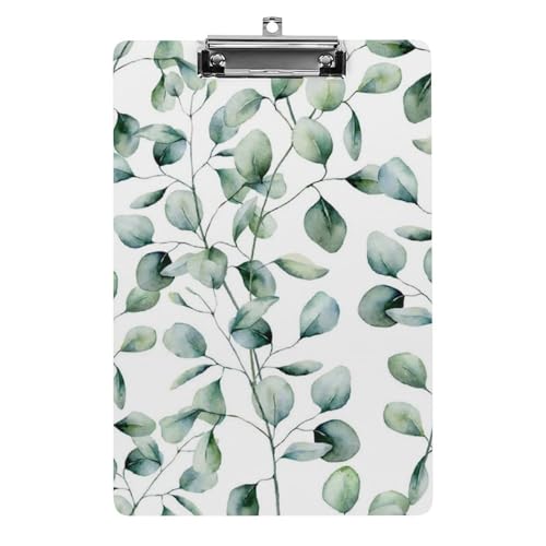 Porte-bloc A4 design eucalyptus pour organiser vos notes de bureau