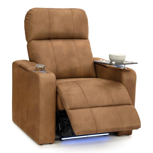 Image of Seatcraft Monterey Home Theater Seating Tawny Single Recliner