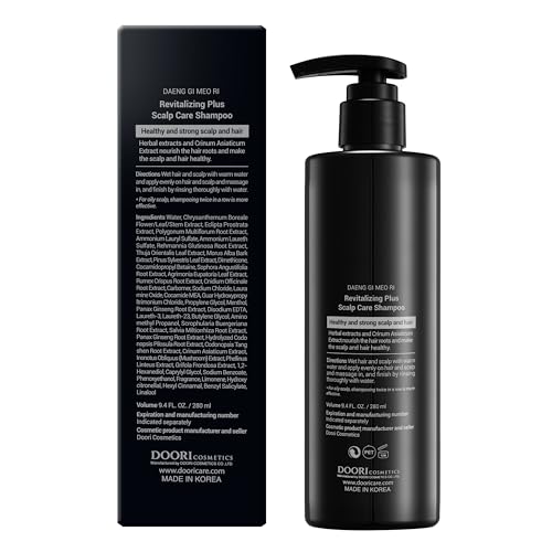 Daeng Gi Meo Ri - Clinic Plus Revitalizing Scalp Shampoo 9.4 FL. OZ/ 280ml, Nourishing Korean Hair and Scalp Care