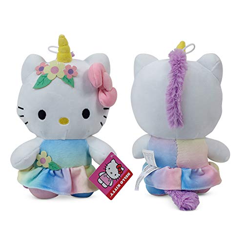 Sanrio Hello Kitty Rainbow Unicorn Stuffed Figure Animal Plush Toy #TOP1
