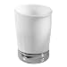 InterDesign York Bath Collection, Tumbler Cup for Bathroom Vanity Countertops - White