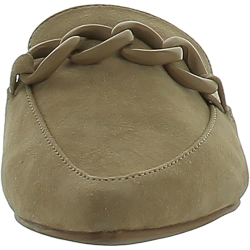Steve Madden Steve Madden Forte Flat - Flats for Women - Suede Upper - Man Made Lining - Slip On - Pointed Toe - Flat Style Tan/Tan 6 M