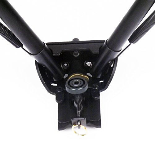 Feelright 13-27 Inch Long Range Hinged Base Tilt Rifle Bipod High Shockproof Shooting Pivot Rotating Bi-Pod #TOP5