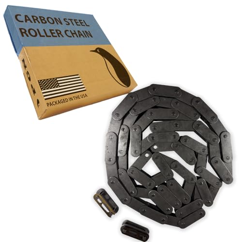 PGN C2080 Conveyor Roller Chain x 10 Feet + 2 Connecting Links