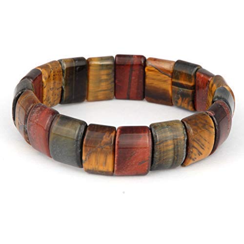 Gempro Certified A Grade Tigers Eye Gemstone Adjustable Bracelet for Men (B07KS9Y2DP) Amazon Price History, Amazon Price Tracker