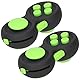 Zappelkissen Vert Skin Picking Toy, Reduzierspiel Zappelsteuerung Schwarz Stress Zappelkissen, Knebeeschenke für Erwachsene (Schwarz Grün)