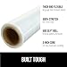 GORILLA GRIP 500% Stretch Film Heavy Duty Plastic, 500ft Shrink Wrap Roll 10