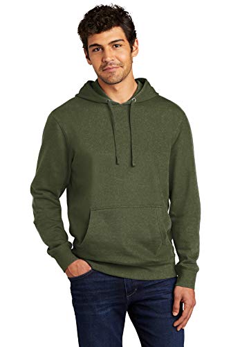 District V.I.T. Fleece Hoodie DT6100-Olive-XX-Large