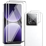 Zerrshoo 2+2 Piezas Protector de Pantalla para Realme GT 7 Pro, HD Película Protectora