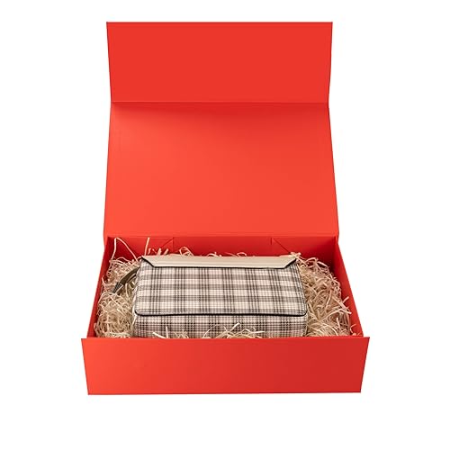 Image of Red Gift Box,7.8x7x3.1 Inches Gift Boxes with Lids,Gift Box for Valentines Day,Magnetic Closure Gift Boxes for Presents,Birthday Christmas,Thanksgiving Day