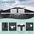 6x4 FT Outdoor Storage Shed, Weatherproof Garden Shed with Lockable Double Doors, Sloped Roof & Ventilation for Backyard, Patio, Poolside