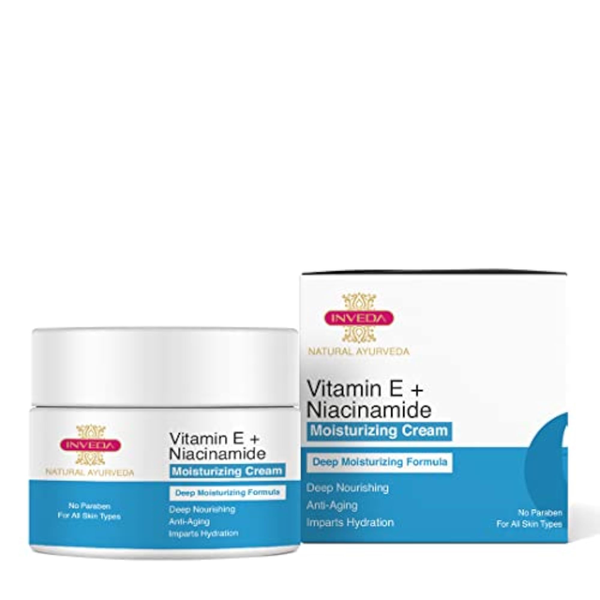Vitamin E + Niacinamide Moisturizing Cream, 100ml