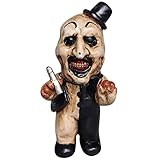 Horror Movie Garden Gnomes Garden Statue Michael Myers Figurine Lawn Halloween Decoration Zombie Gnome Resin Decor for Indoor & Outdoor Lawn Patio Yard Décor