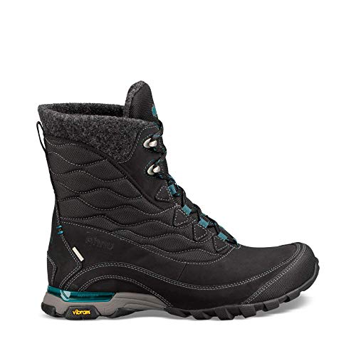 Ahnu Women's W Sugarfrost Insulated Waterproof Snow Boot, Black, 07 M US