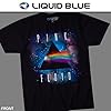 Liquid Blue Men's Plus-Size Pink Floyd Dark Side Space Short Sleeve T-Shirt, Black, Medium #2