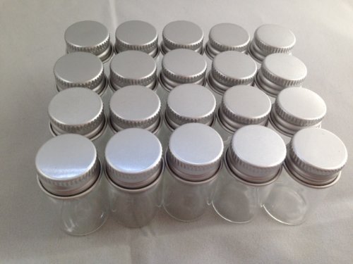 Bouteille en verre miniature pour loisirs créatifs et petites fioles de mariage 22X40 mm