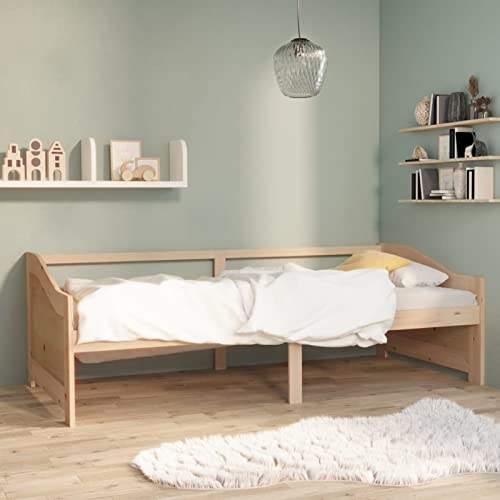ZEYUAN Tagesbett 3-Sitzer, Couch für Wohnzimmer, für Wohnungen, Sofabett, Polsterliege, Ausziehsofa, Relaxsofa, Massivholz Kiefer 90x200 cm ZEYUAN Tagesbett 3-Sitzer, Couch für Wohnzimmer, für Wohnungen, Sofabett, Polsterliege, Ausziehsofa, Relaxsofa, Massivholz Kiefer 90x200 cm