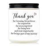 Thank You Gifts for Women, Men, Friends, Coworker, Thank You Candle, Appreciation Gifts for Teacher, Friendship Gifts, Thank You Gifts for Boss, Mentor, Colleague