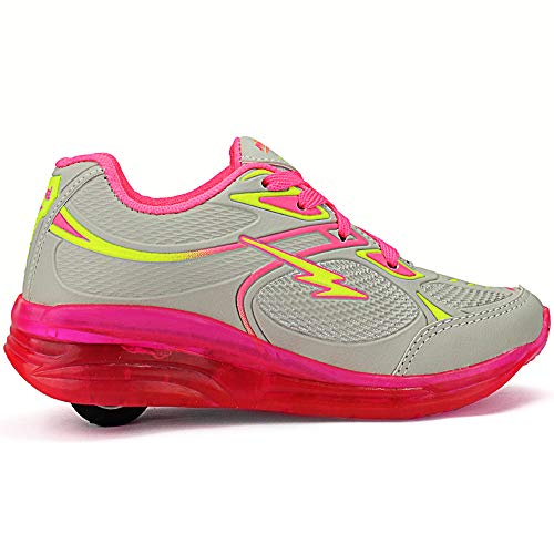 Tênis Infantil Feminino De Rodinha e Led Luzinha (br_footwear_size_system, big_kid, numeric, numeric