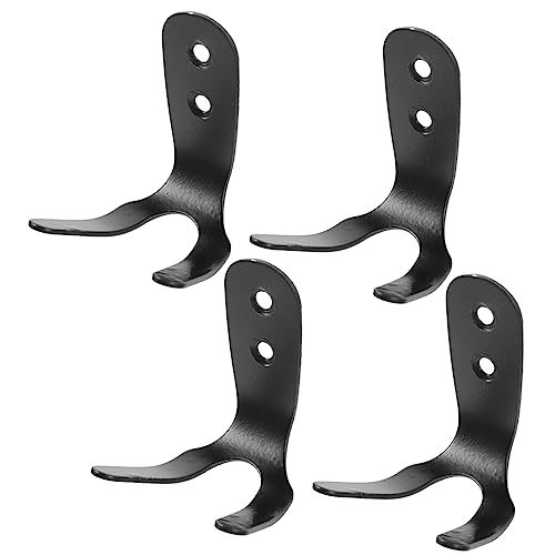 BCOATH 4 Piezas De Gancho De De Acero Inoxidable Colgador De Puerta Colgador De Pared Para Piscina Accesorio Para Piscina Colgador De Metal Ganchos De Almacenamiento