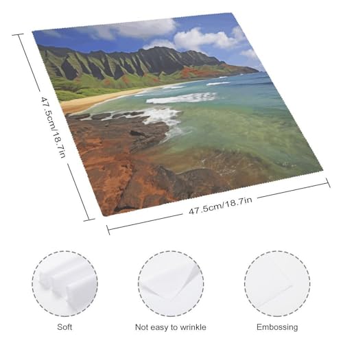 Servilletas de Tela Kauai Hawaii Set x2 miniatura 2