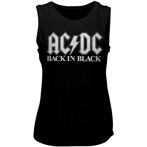 ACDC 1973 Heavy Metal Rock Band Music Group Back In Black Ladies Muscle