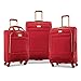 American Tourister Belle Voyage Softside Luggage with Spinner Wheels, Red, Carry-On 21-Inch