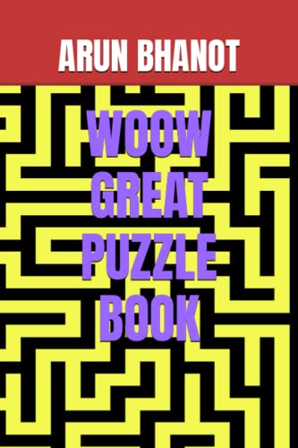 WOOW GREAT PUZZLE BOOK