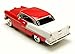 Motormax 1955 Chevy Bel Air 1/24 Scale Diecast Model Car Red