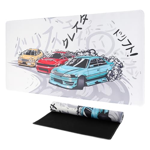 GmeDhc Alfombrilla Ratón Gaming XXL - 900 x 400 mm, Mouse Pad Gaming, de Goma, Alfombrilla de ratón Antideslizante de Goma, para Videojuegos, Macbook, PC, portátil, Escritorio