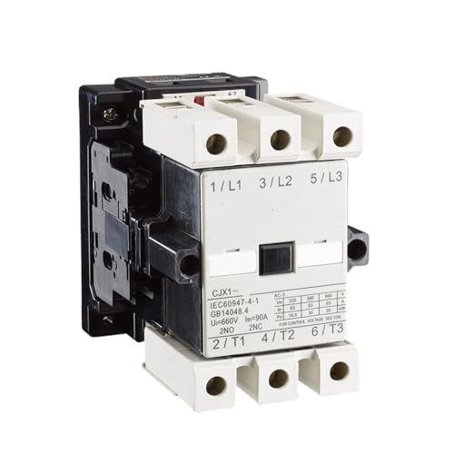 Contacteur électrique CJX1 AC DC 110V pour circuits de commande industriels