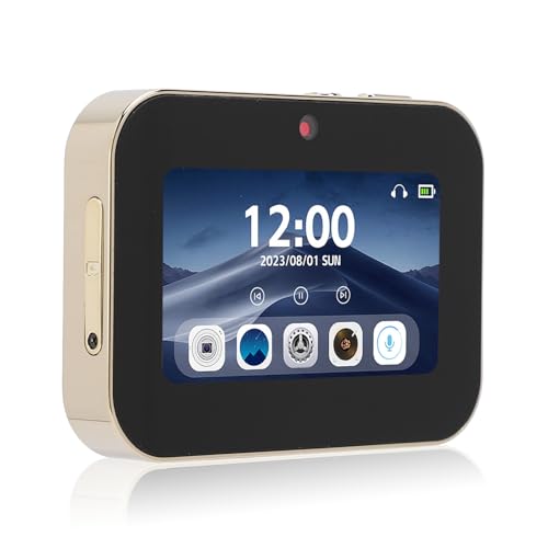 写真用 64MP 4K デジタルカメラ、Vlogging カメラ、128G 拡張可能、3 インチタッチスクリーン、3600mAh、10 倍望遠、ウェブカメラ、音楽再生 (GOLD)