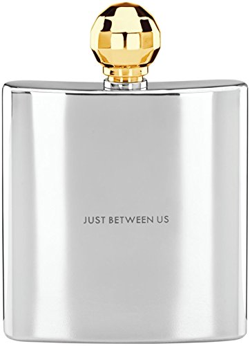 Kate Spade New York Two of a Kind Gold Faceted Flask by Lenox