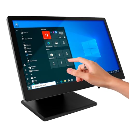 Point of Sale Windows with 15.6-Inch Touchscreen + i5 Processor, 8GB RAM +128GB ROM, Aluminum Alloy Build, High-Performance POS.