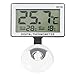 DC16 - Sensor de temperatura para tanque de succión que asegura lectura precisa termómetro de acuario sumergible peceras Mini alarma medidor de temperatura