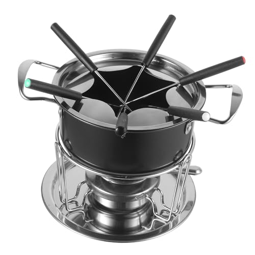 SOLUSTRE 1Set Chocolate Cheese Melting Pot Non Stick Stainless Steel Heating Pot for DIY Baking for Melting Chocolate Cheese and Ice Cream and High Temperature
