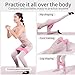 Fabric Resistance Bands Exercise Workout Equipment Bands Set for Working Out Recovery Training - Men & Women Elastic Stretch Booty Gym Equipment Accessories - Home, Fitness, Pilates, Yoga, Pilates