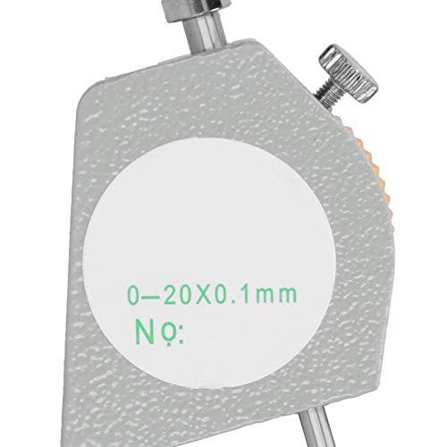 Septpenta Calibrador Mecánico de Espesor Digital, Duradero de Acero para Medir Grosor de Papel y Materiales (0-20mm, Precisión 0.1mm) miniatura 5