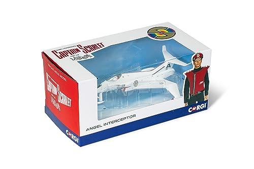 Corgi CC96309 Angel Interceptor miniatura metálica de Captain Scarlet para coleccionistas