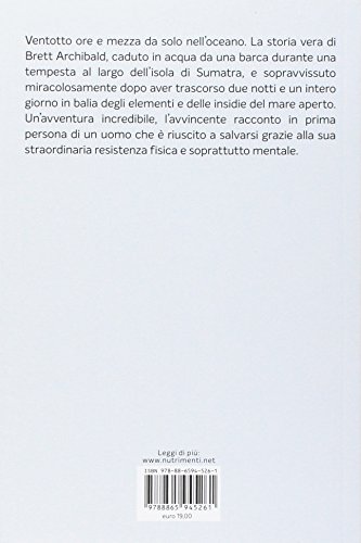 Solo. Disperso in acqua nell'Oceano indiano